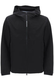 Woolrich Pacific Jacket In Tech Softshell   Black