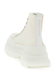 Alexander Mcqueen 'Tread Slick' Ankle Boots   White