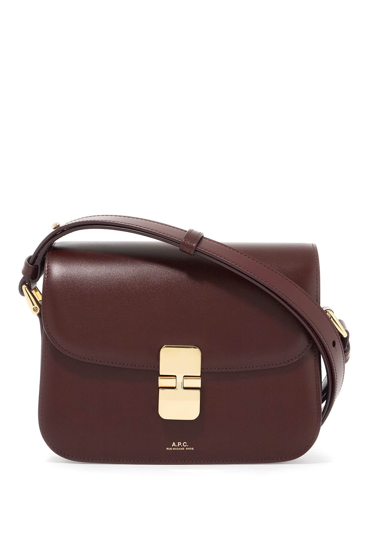 A.P.C. Grace Small Shoulder Bag   Red