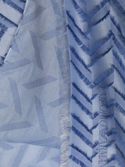 Emporio Armani Scarfs Clear Blue