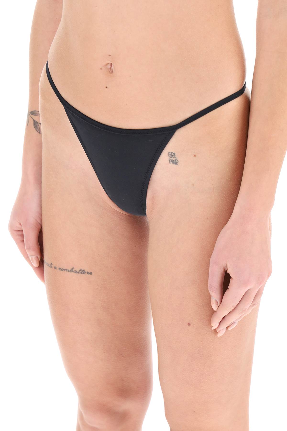 Tropic Of C Rio Bikini Bottom   Black