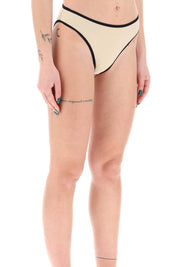 Toteme Replace With Double Quotebikini Briefs With Contrasting Edge   Beige