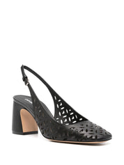 E 'Clat With Heel Black