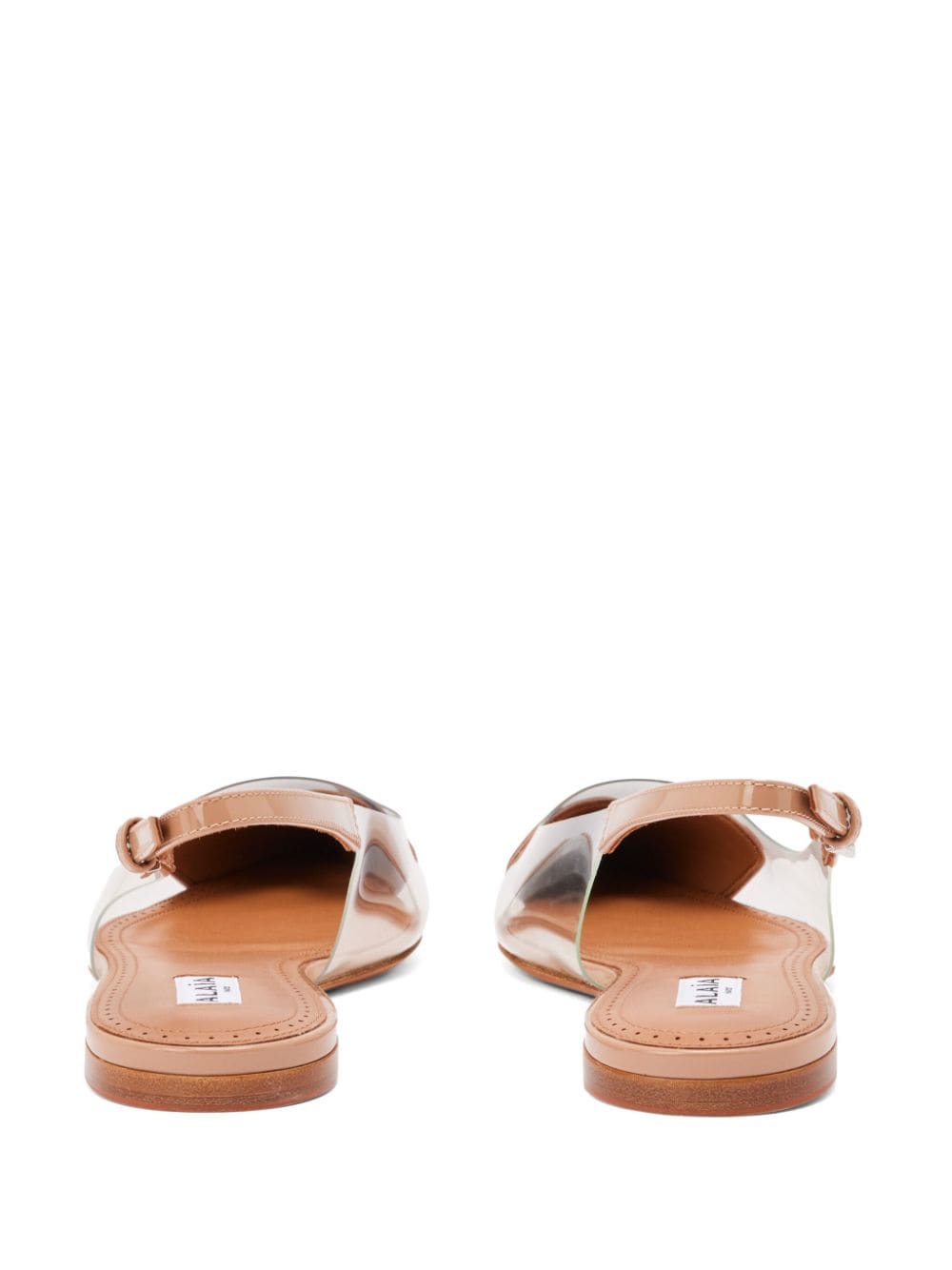 Alaia Flat Shoes Powder