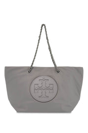 Tory Burch Ella Shopping Bag   Grey