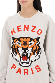 Kenzo 'Lucky Tiger' Oversized Sweatshirt   Grey