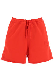 Ganni Isoli Sweatshorts   Red