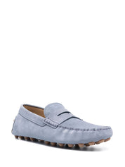 Tod's Flat Shoes Clear Blue