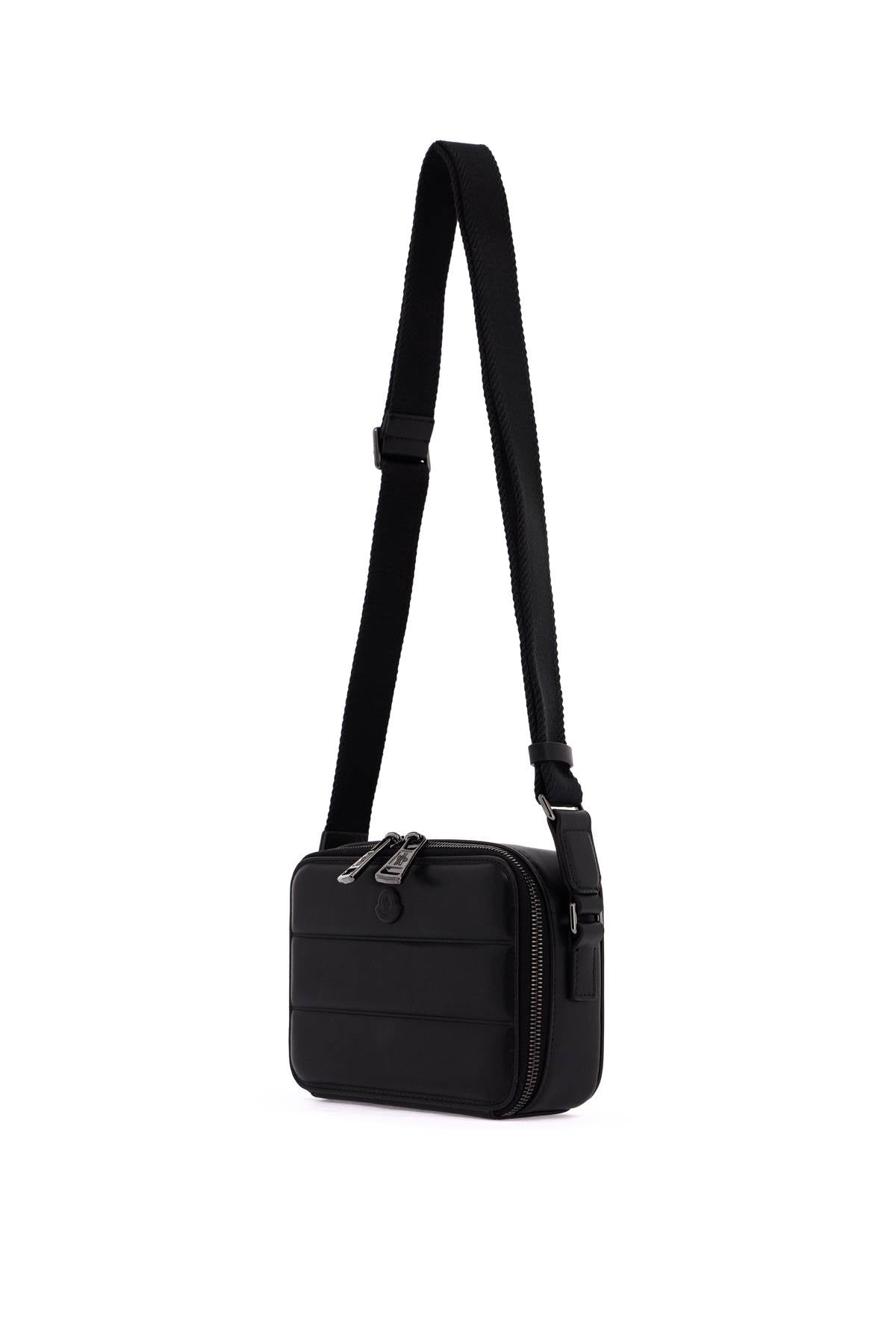 Moncler Shoulder Bag   Black