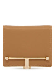 Strathberry Melville Street Wallet Portfolio   Beige