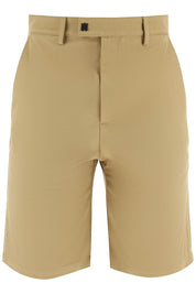 Amiri Arts District Flared Shorts   Beige