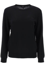 A.P.C. Wool Crewneck Pullover   Black