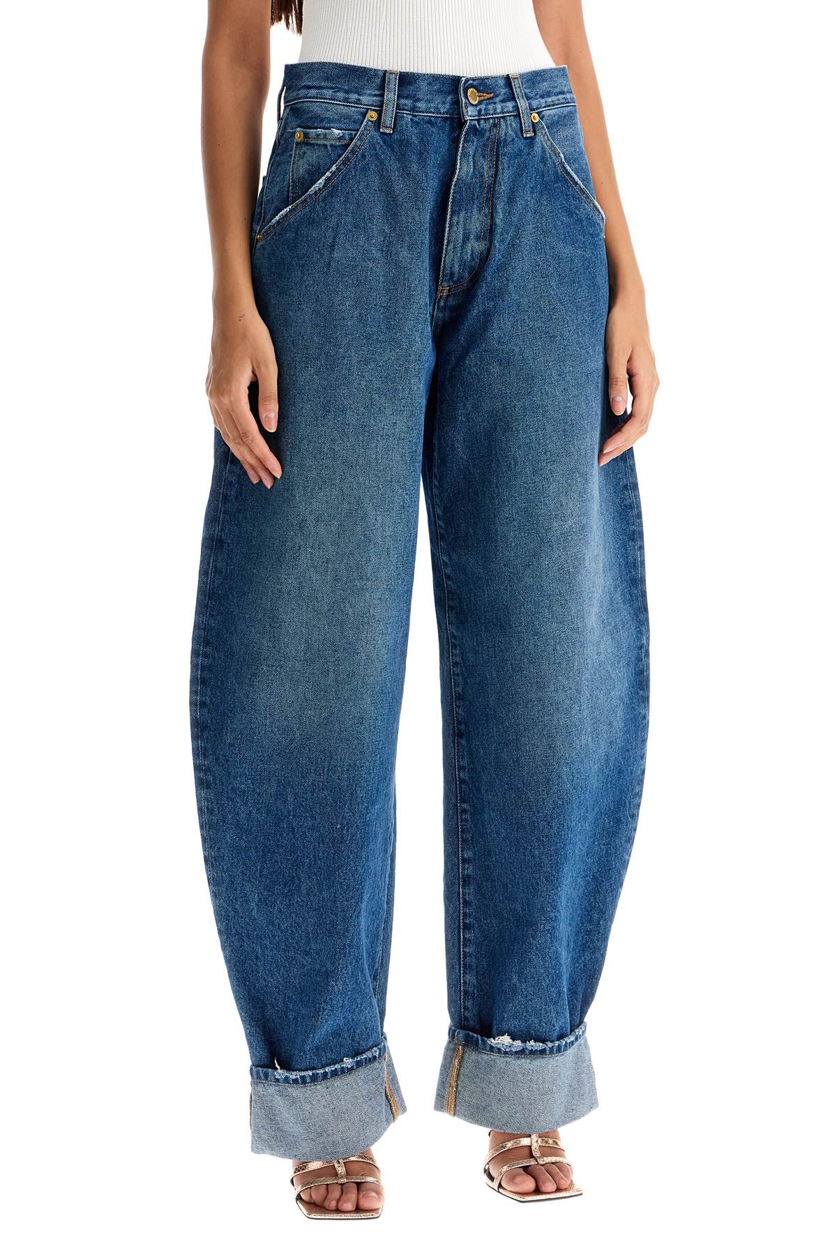 Darkpark Khris Barrel Jeans   Blue