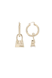 Jacquemus Les Creoles Chiquito Earrings   Gold