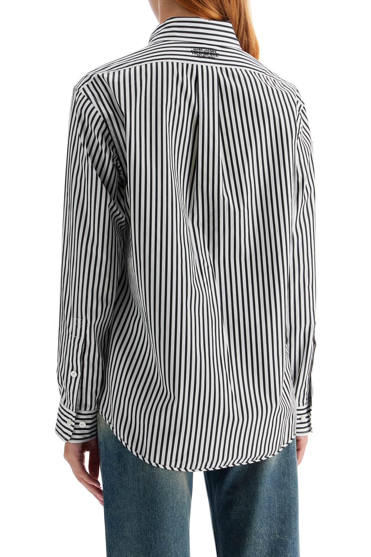 Marc Jacobs Camicia The Striped Shirt   White