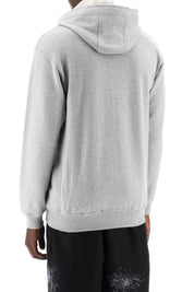 Comme Des Garcons Shirt Hooded Sweatshirt With   Grey