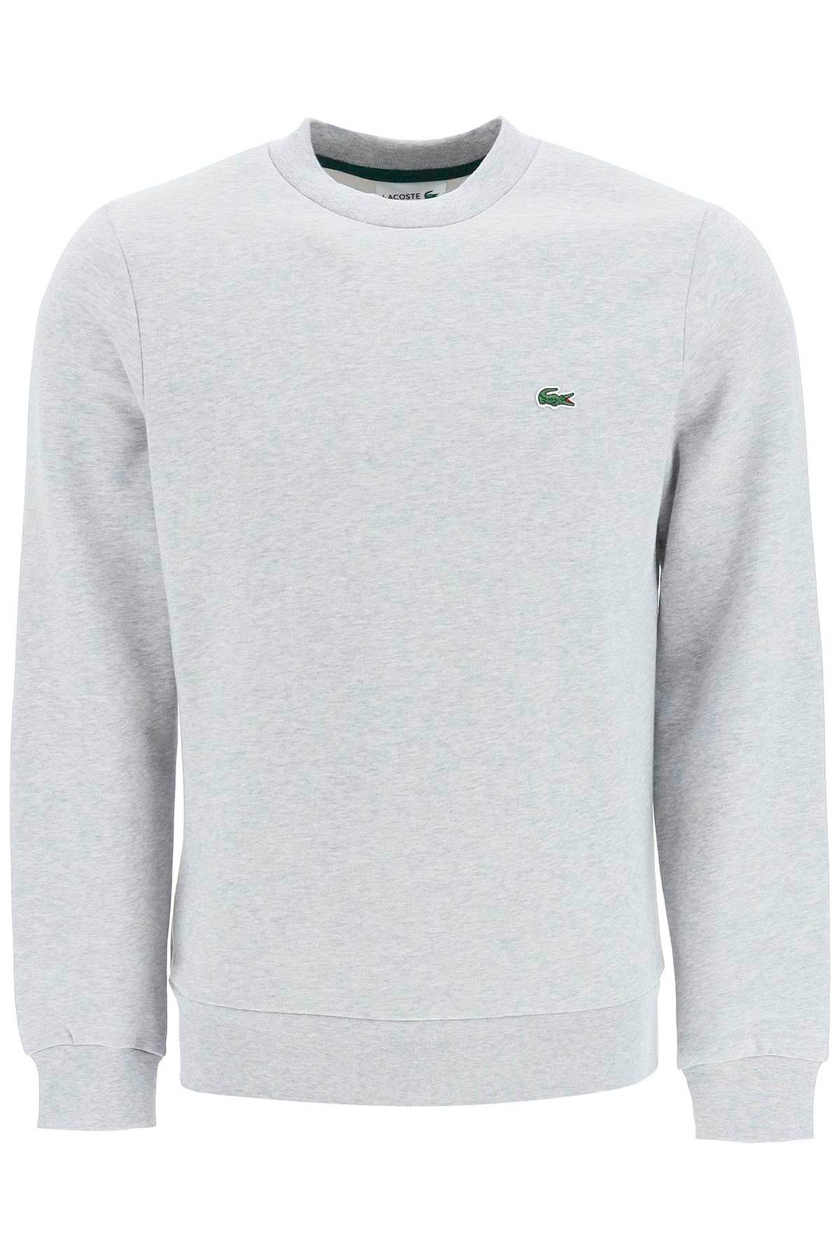 Lacoste Classic Fit Crewneck Sweatshirt   Grey