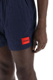 Hugo Dominica Sea Bermuda Shorts   Blue