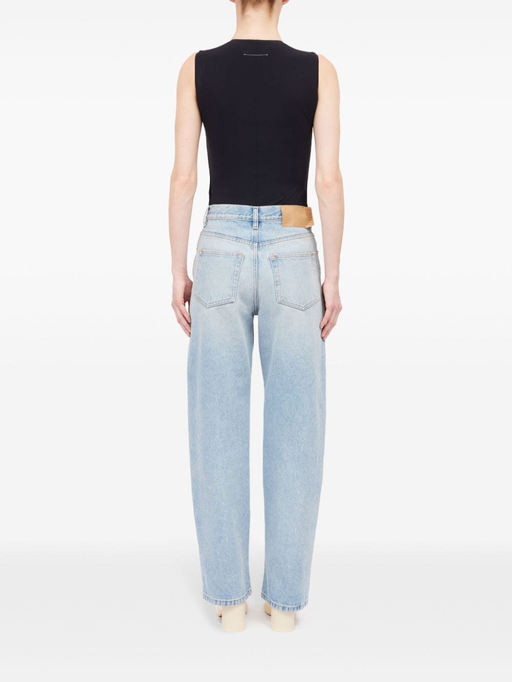 Mm6 Maison Margiela Jeans Clear Blue