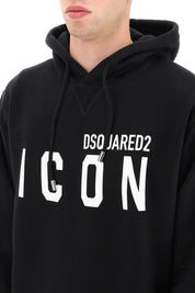 Dsquared2 Icon Hoodie   Black