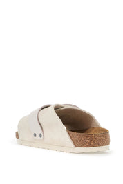 Birkenstock Replace With Double Quotekyoto Nabuk Sl   White