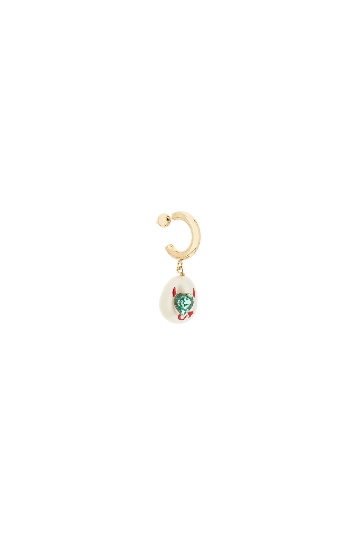 Saf Safu 'Diablito' Single Earring   Gold