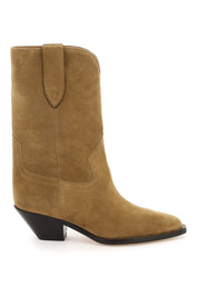 Isabel Marant Dahope Suede Boots   Beige