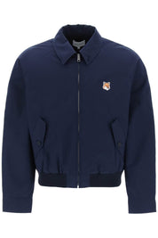 Maison Kitsune Harrington Jacket   Blue