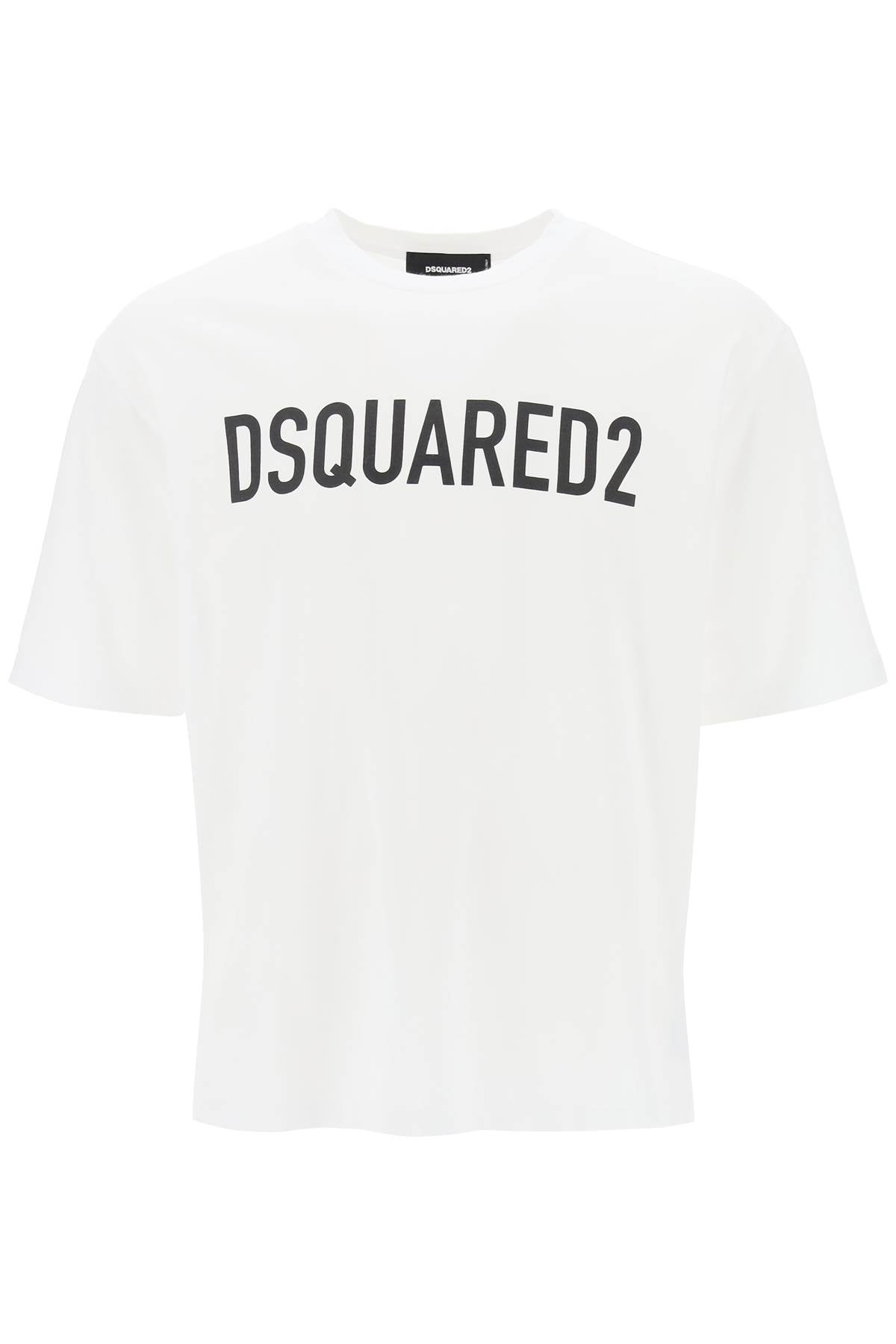 Dsquared2 Logo Print T Shirt   White