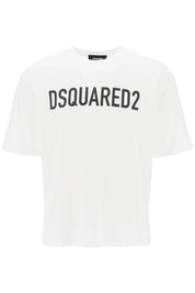 Dsquared2 Logo Print T Shirt   White