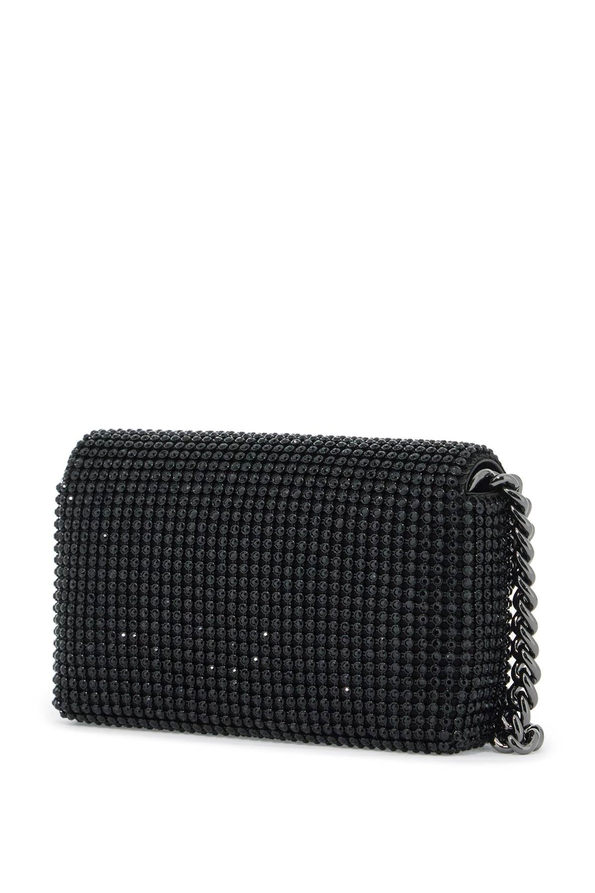 Marc Jacobs The Rhinestone J Marc Mini Shoulder Bag By   Black