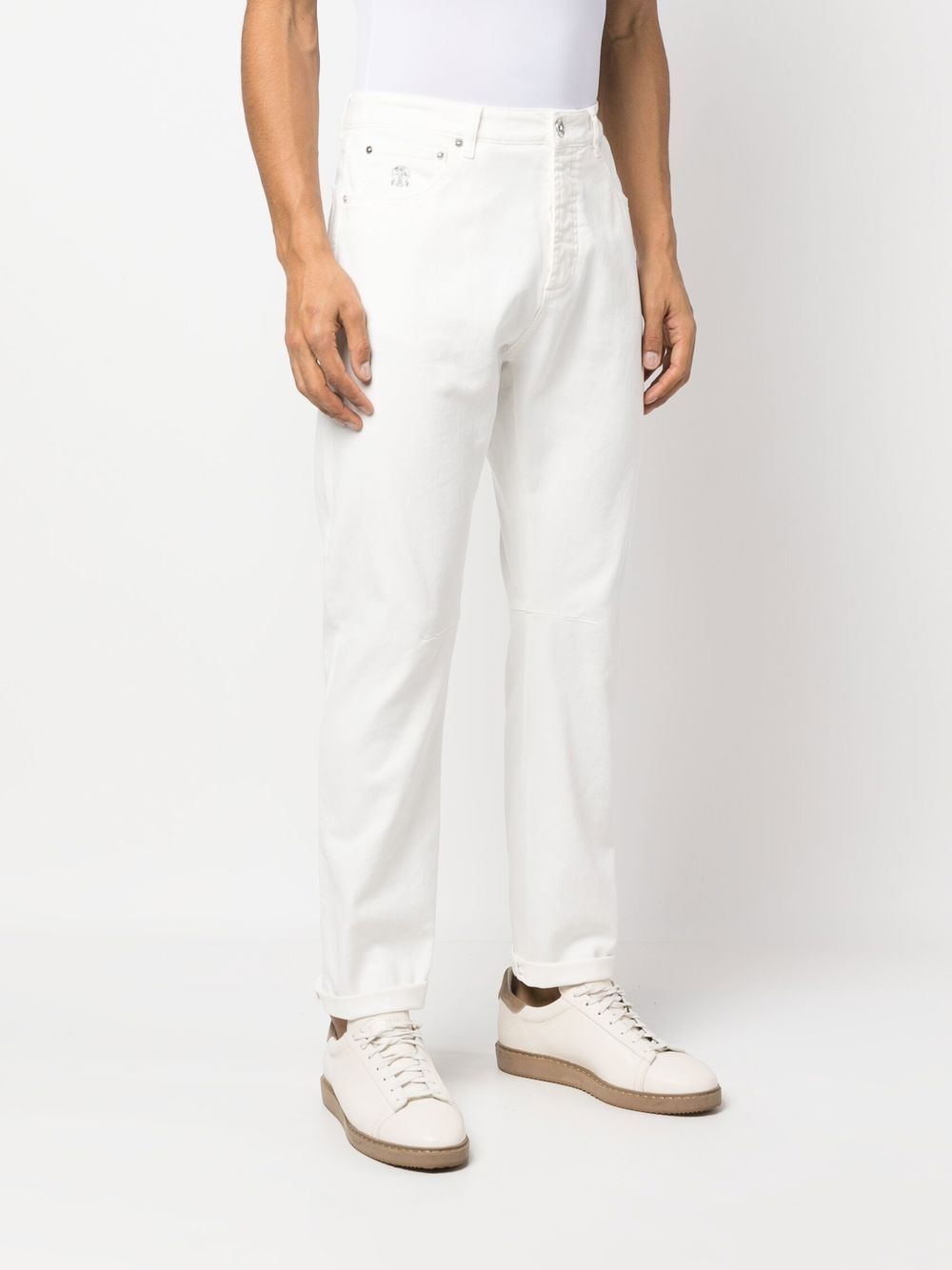 Brunello Cucinelli Jeans White