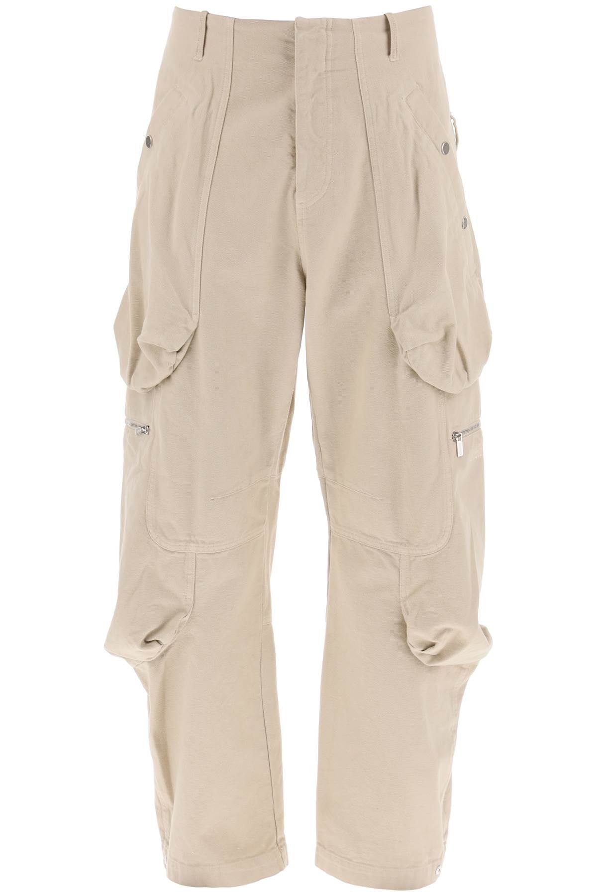 Jacquemus Le Cargo Croissant Pants   Beige