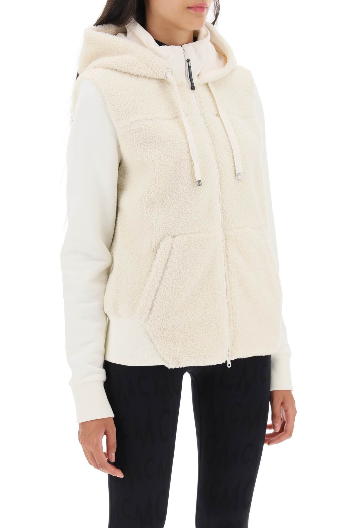 Parajumpers 'Moegi' Sherpa Fleece Jacket   White