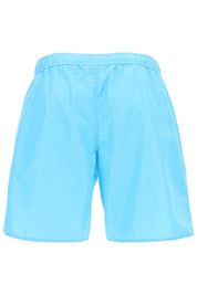 Yesiam Drawstring Swim Trunks   Light Blue