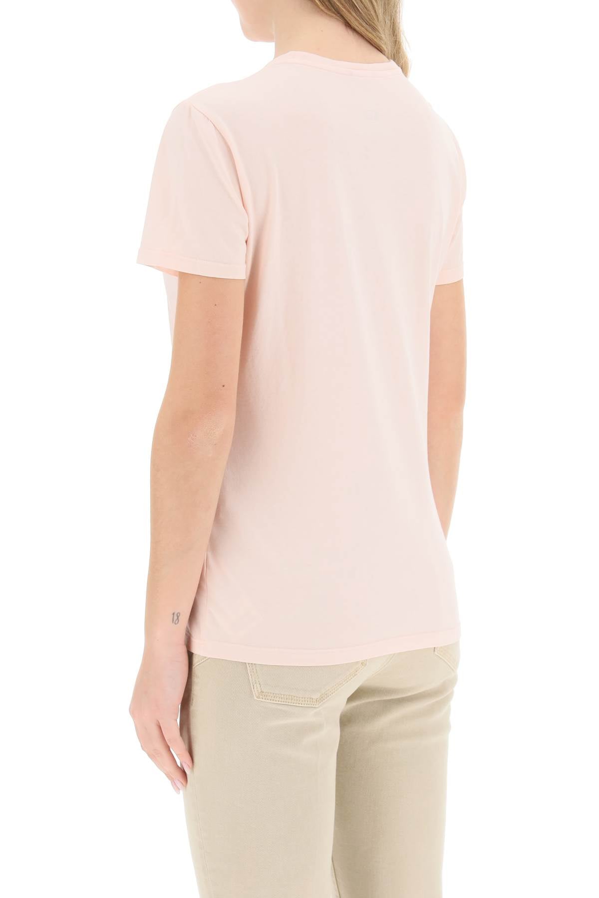 Parajumpers 'Box' Slim Fit Cotton T Shirt   Pink