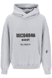 Dolce & Gabbana Distressed Effect Hoodie   Grey