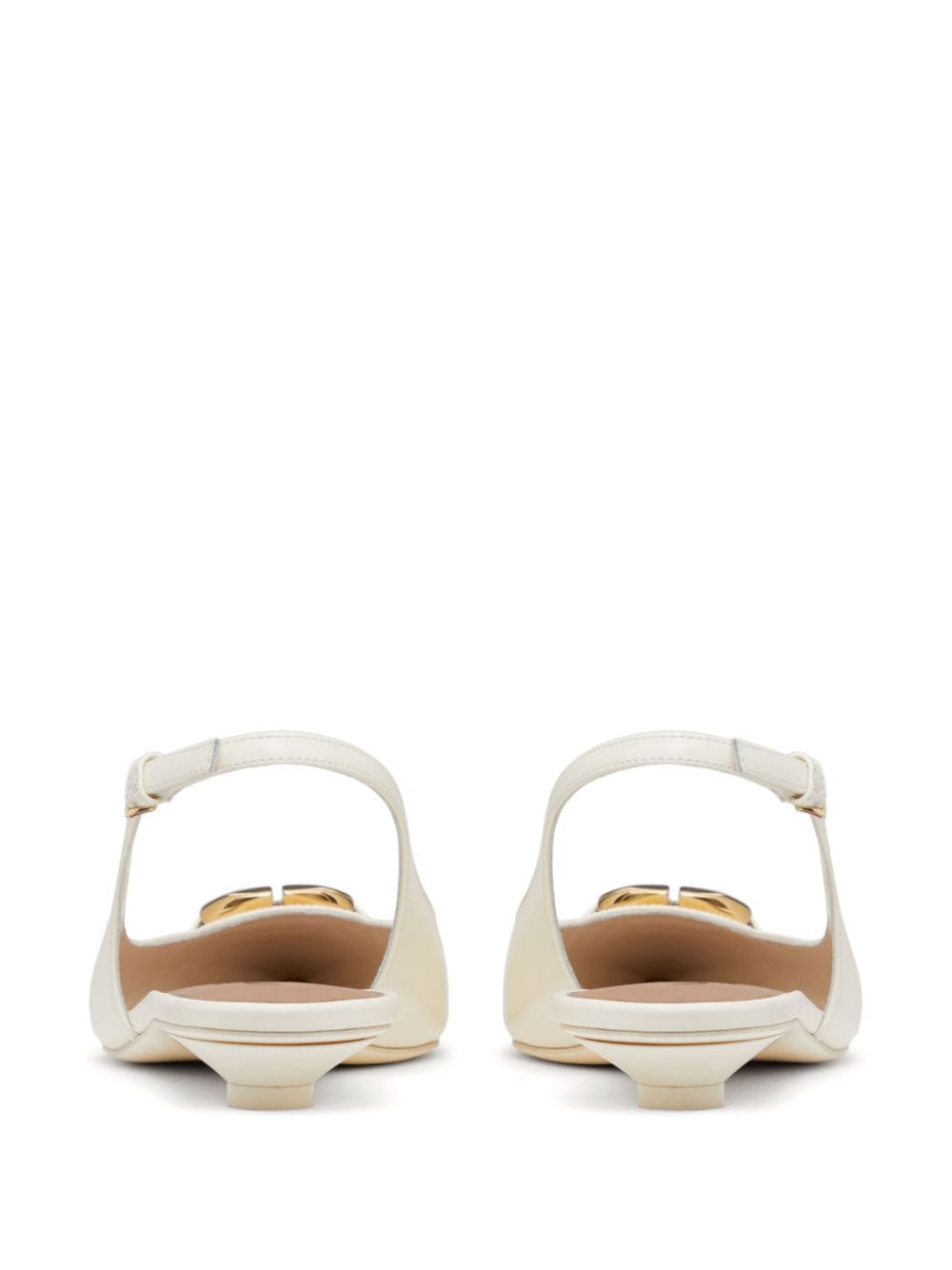 Valentino Garavani Flat Shoes White