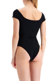 Hunza G. Grace One Piece Swimsuit   Black