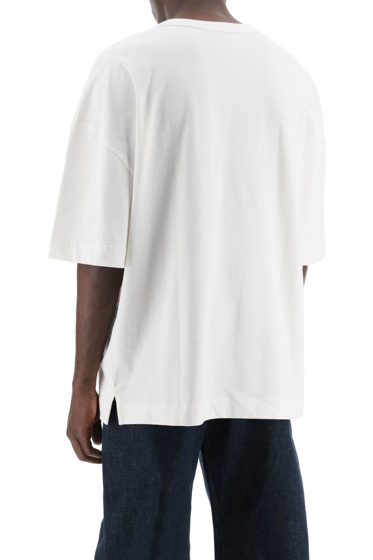 Lemaire Boxy T Shirt   White