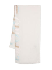 Emporio Armani Scarfs White