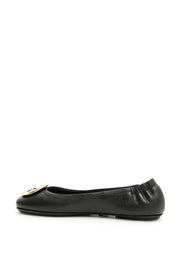 Tory Burch Minnie Travel Flats   Black