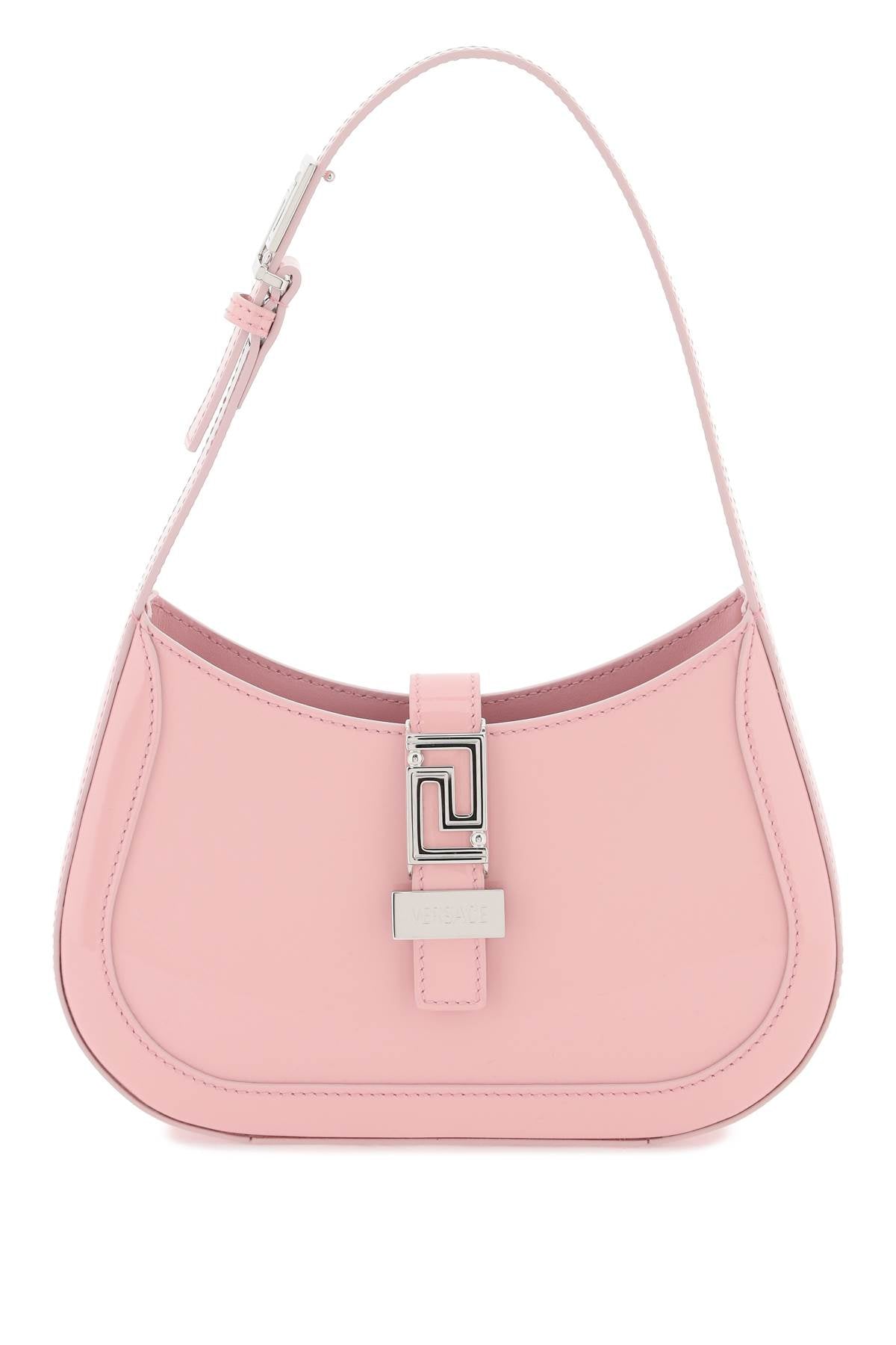 Versace Greca Goddess Small Hobo Bag   Pink