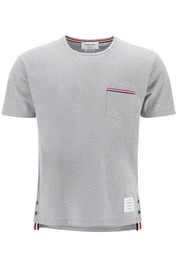 Thom Browne Rwb Pocket T Shirt   Blue