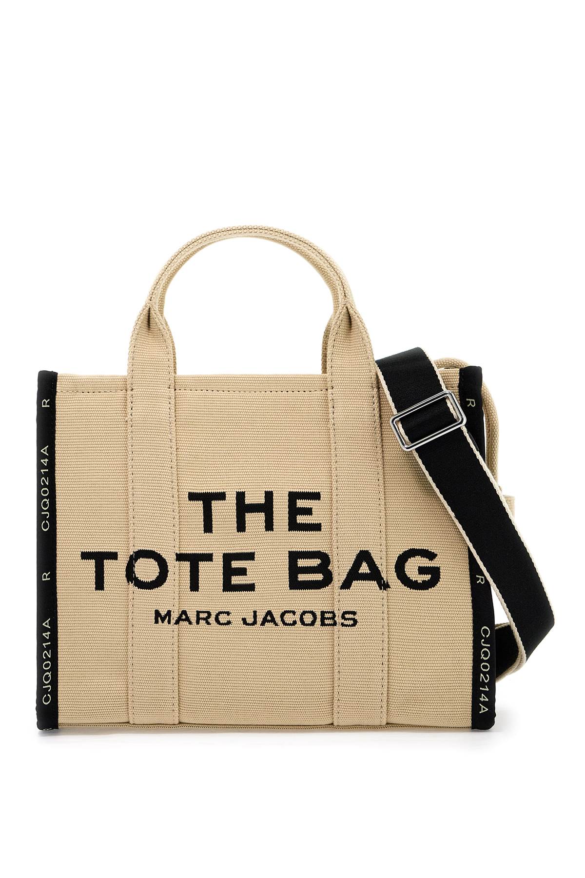 Marc Jacobs The Jacquard Medium Tote Bag   Beige