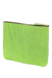 Comme Des Garcons Wallet Classic Pouch   Green