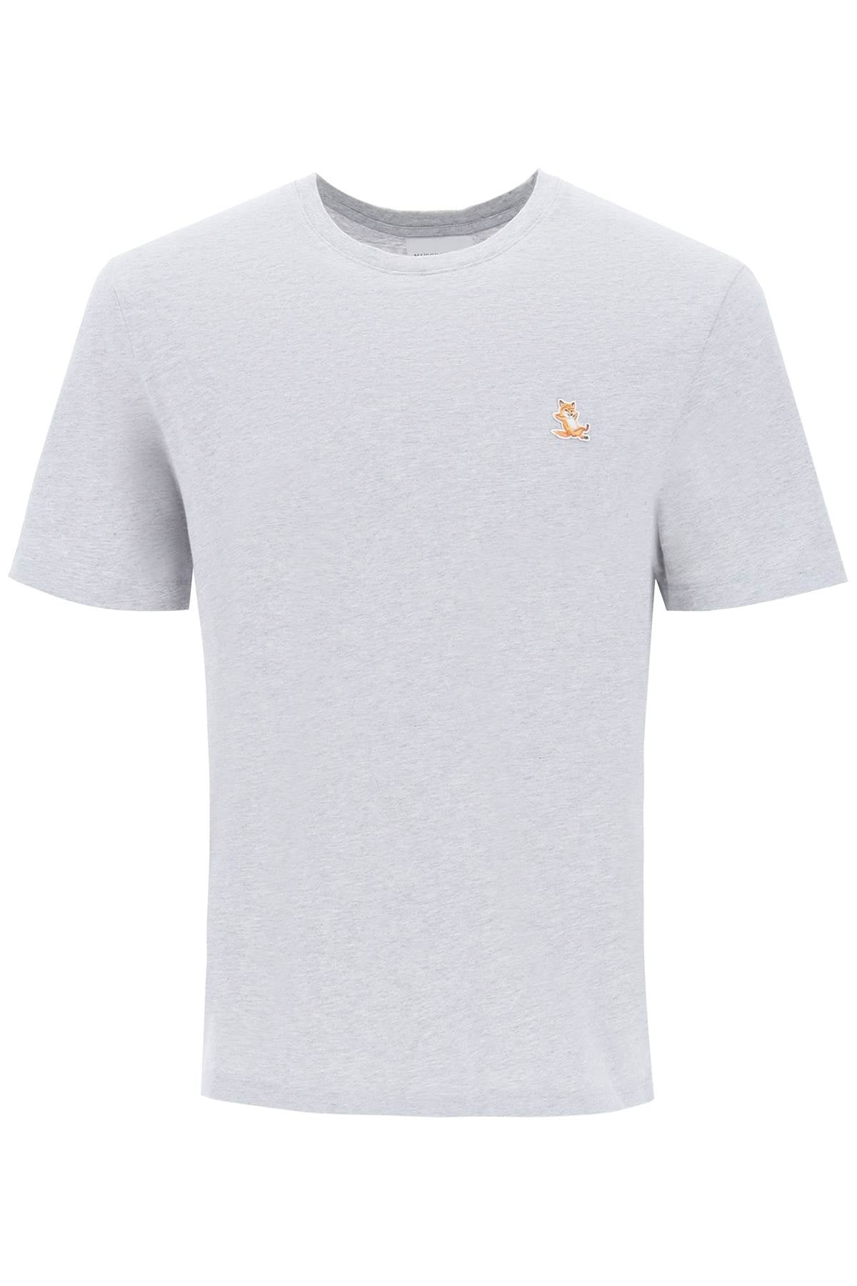 Maison Kitsune Chillax Fox T Shirt   Grey