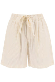 Birkenstock X Tekla Organic Poplin Pajama Shorts   White