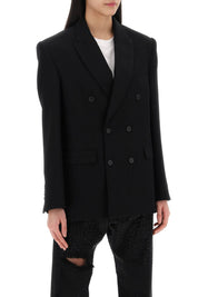 Wardrobe.Nyc Double Breasted Blazer   Black