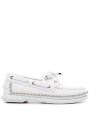 Christian Louboutin Flat Shoes White